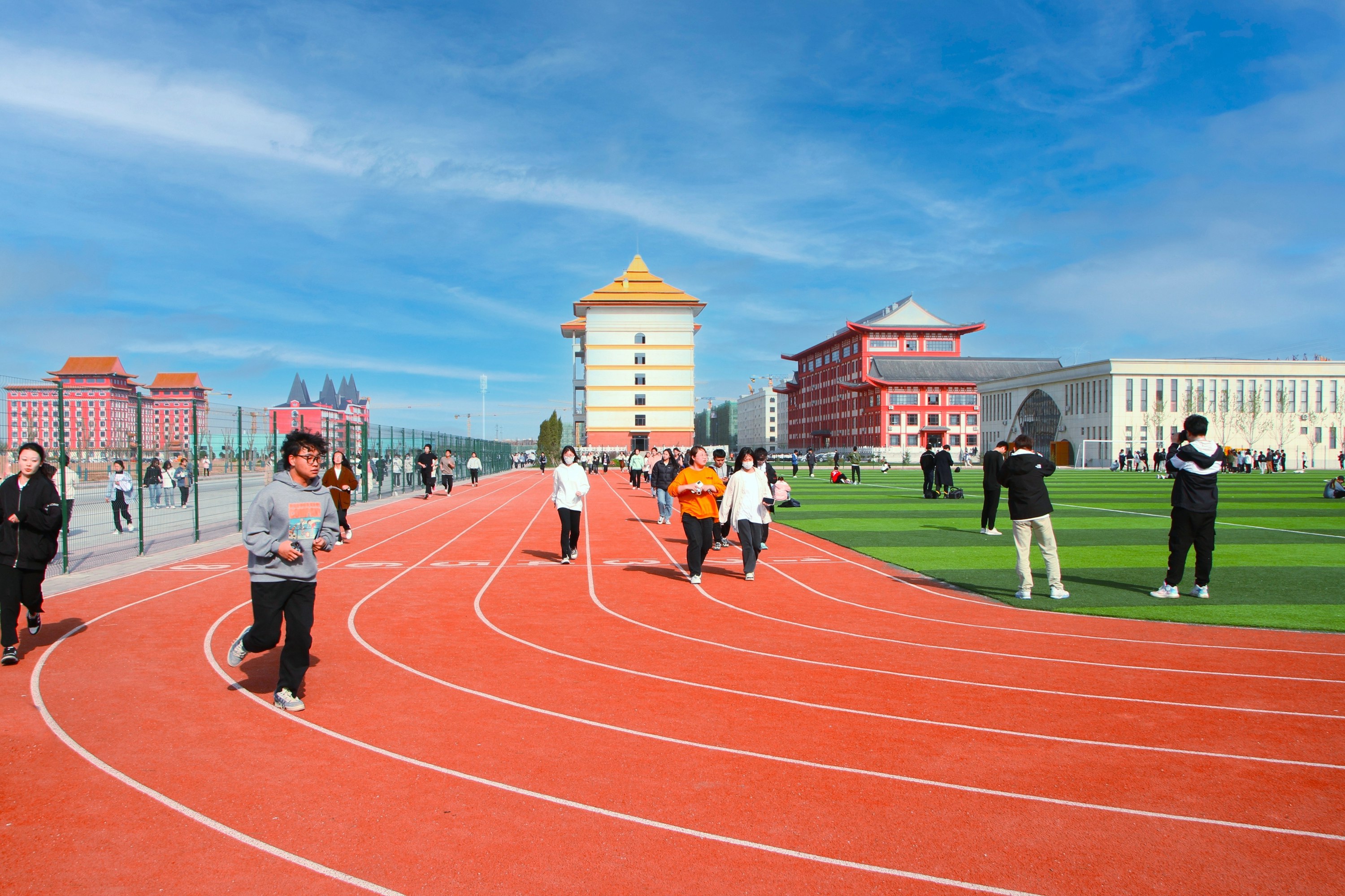 河北外国学院运动场